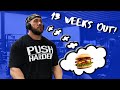 The shirt, the squat and the burger!