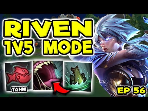 RIVEN'S UNBEATABLE MATCHUP (HOW TO WIN 1V5) - S11 RIVEN TOP GAMEPLAY! (Season 11 Riven Guide) #56