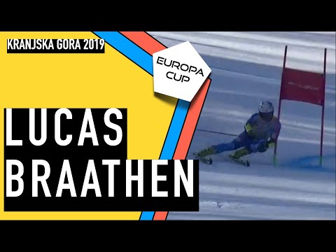 Lucas BRAATHEN - EUROPA CUP GS Kranjska Gora 2019