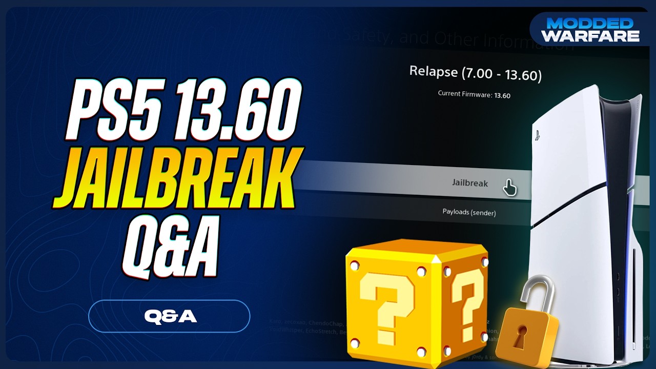 PS5 13.60 Jailbreak Q&A