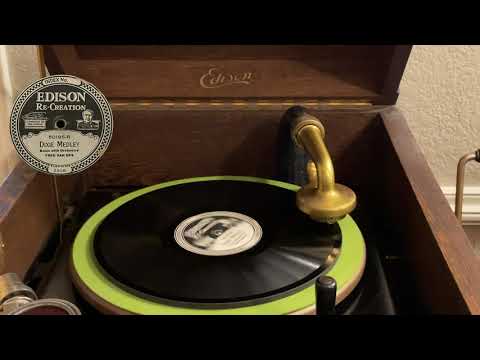 Dixie Medley - Fred Van Eps - Edison Diamond Disc Record