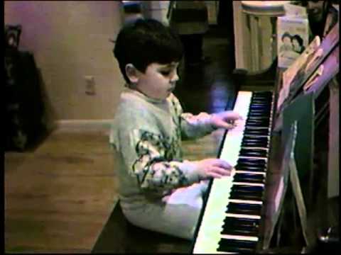 Ian Axel at 3 years old (original piano piece)