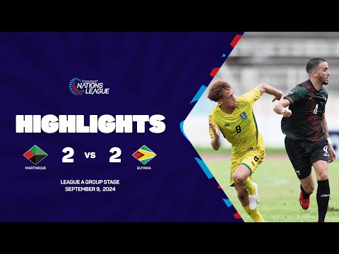 Martinique 2-2 Guyana