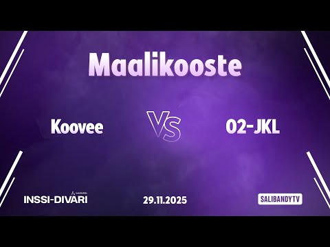 Maalikooste: Koovee - O2-JKL (Inssi-Divari M)