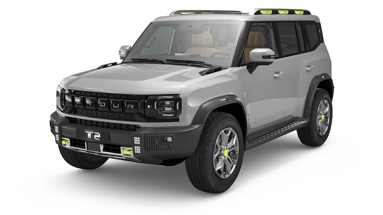 2025 Chery Jetour T2 With Interior 3D Model