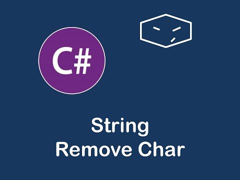 string remove char in c