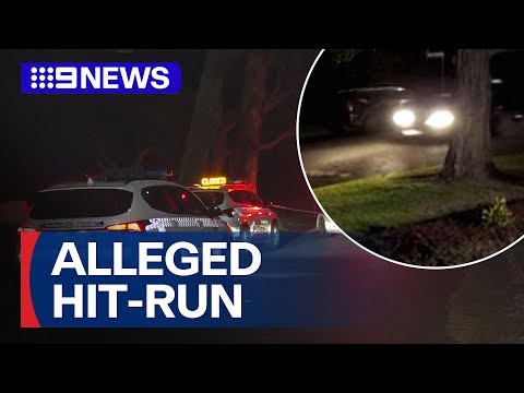 Man in hospital after apparent hit and run in Sydney | 9 News Australia