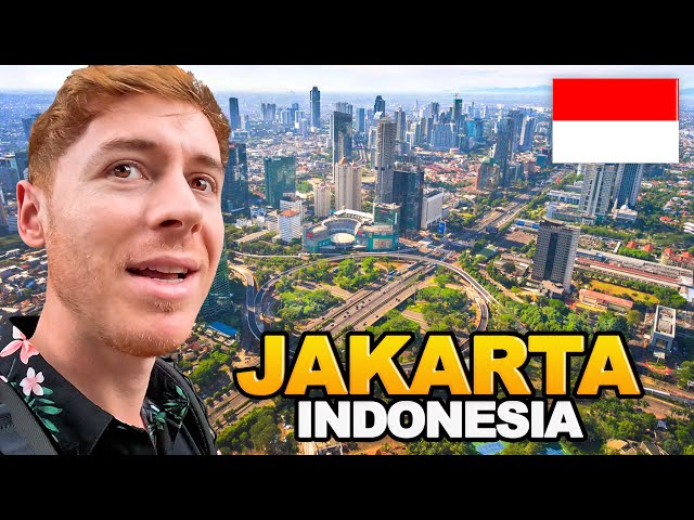 Travel vlog - My First Time in JAKARTA (I Can't Believe This!) 🇮🇩