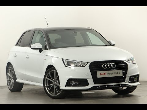 GK68DSY AUDI A1 SPORTBACK TFSI BLACK EDITION NAV WHITE 2018, Derby Audi