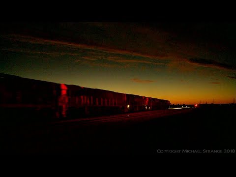 Five NR Class Locomotives Leading MP5 - PoathTV Australian Trains & Railways