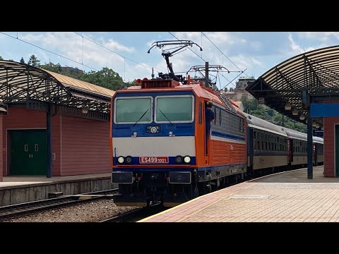 ČD 362.001 (ES499.1001) Praha hlavní nádraží 5.7 2022