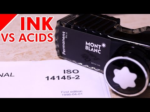 What Is ISO Standard Ink | Permanent Ink Put To The test