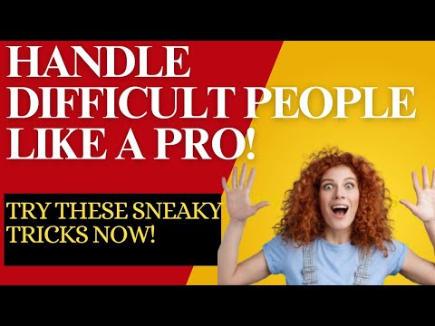 Stop Letting Difficult People Control Your Life