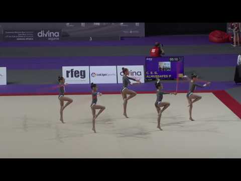 CEG Almussafes (CVA) campeonas alevines en el Campeonato Nacional Base de conjuntos  Pamplona 2019