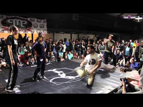 Juste Debout Italy 2013 | Popping Final | Shorty & Sasà vs Cintia & Sacha