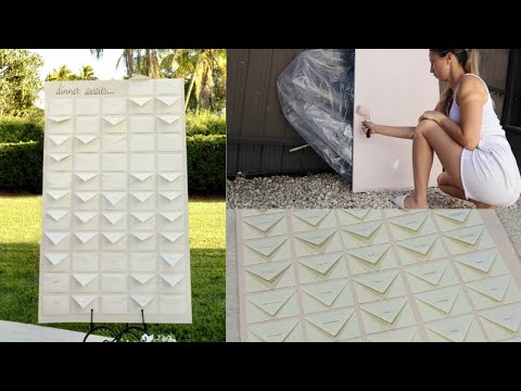 Easiest Diy Seating Chart Ever