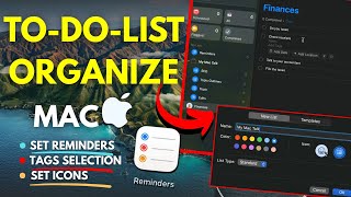 Organize Apple Reminders - How to Make a To - Do - List in MacBook?