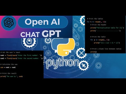 Learn Python Programming With Chatgpt Part 1