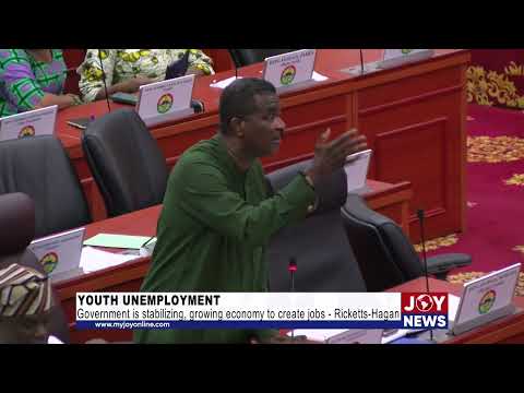 Youth unemployment: Government is stabilizing, growing economy to create jobs - Ricketts-Hagan.