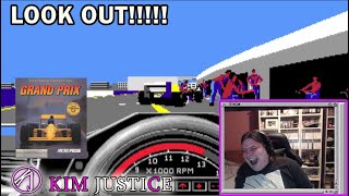 A Smashing Drive in Formula 1 Grand Prix | Kim Justice (Twitch Highlights)