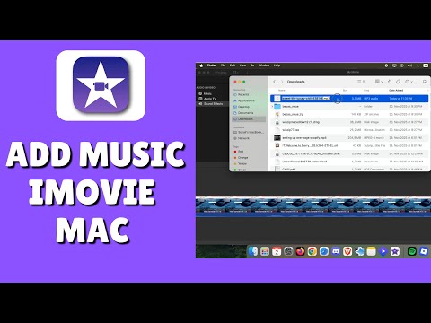 So fügen Sie Musik in iMovie auf einem MacBook hinzu (Musik importieren/hinzufügen)