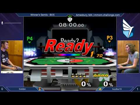 MMOM167 SSBM - Golden (C. Falcon) vs. bonfire10 (Sheik) - Melee WSF