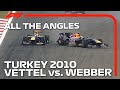 Vettel And Webber's Dramatic Collision - All The Angles | 2010 Turkish Grand Prix