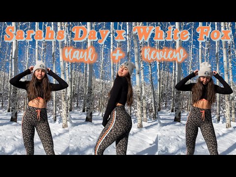 Sarah's Day x White Fox Try On Haul + Review | the best bra pads of all time?!