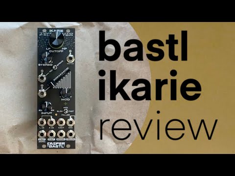 @bastlinstruments IKARIE stereo Filter module