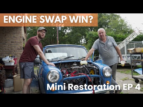 Classic Mini Resto EP4: Getting the 1275 manual in and running!