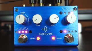 Video thumbnail for Pigtronix Cosmosis Stereo Morphing Reverb - 10 Beautiful Ambient Tones by Antoine Michaud