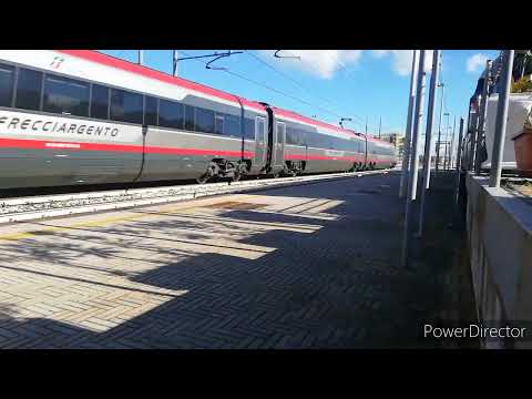 Frecciargento in transito a Montesilvano (prossimo video=SPECIALE spoiler in descrizione)
