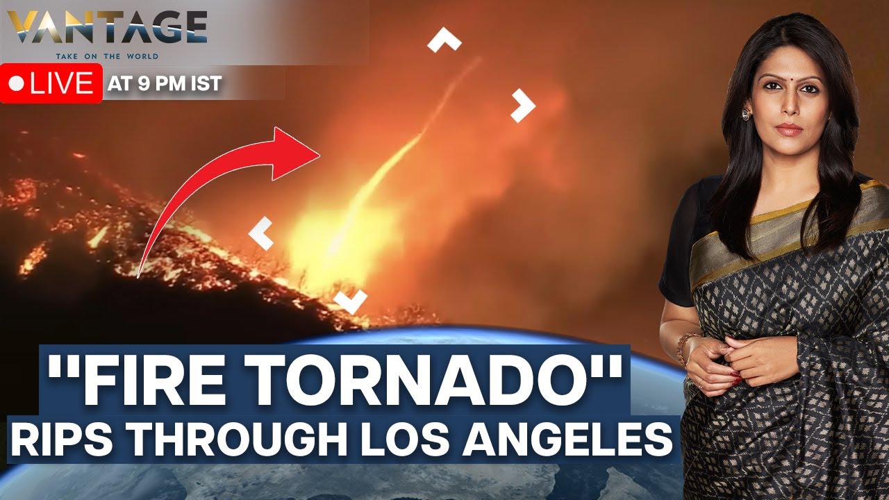 Los Angeles Fire LIVE: Monster Winds to Intensify California Wildfires | Vantage With Palki Sharma