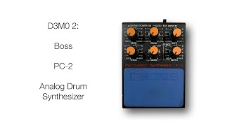 Video thumbnail for Demo - Boss PC-2 Analog Percussion Synthesizer (Demo 2) by Here On Earth Studio