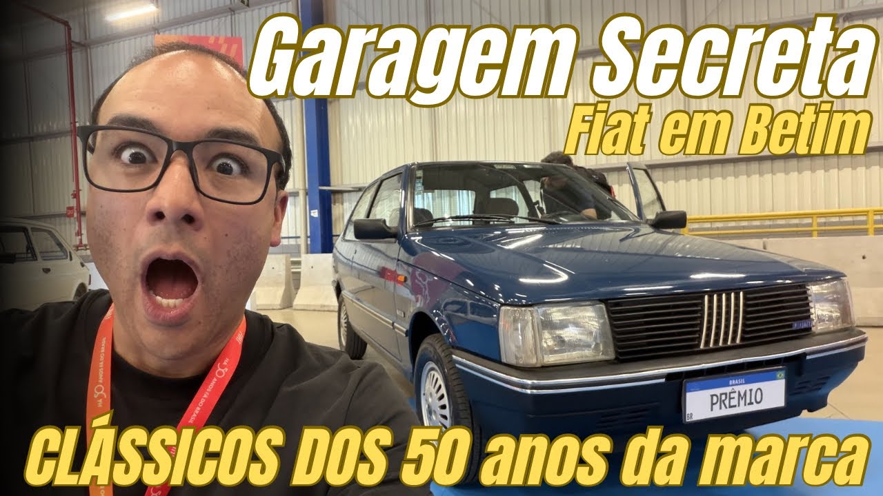 GARAGEM SECRETA FIAT EM BETIM! Fiat 147, Panorama, Premio, Uno, Tempra e Palio