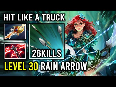 LEVEL 30 Stygian Desolator Brutal Raining Arrow Hit Like a Truck Windranger Dota 2