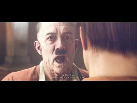 Wolfenstein II: The New Colossus - All Hitler Cutscenes