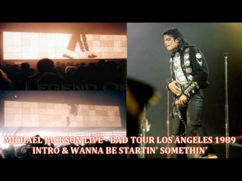 Michael Jackson - Bad Tour L.A. January 27th 1989 - Intro & WBSS (Amateur Audio) [HQ]