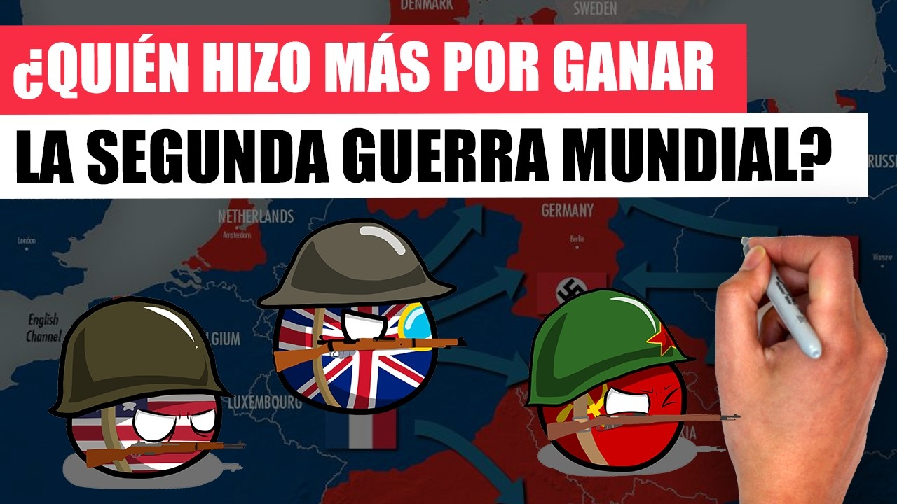 ✅¿Qué POTENCIA ALIADA fue MÁS IMPORTANTE en la DERROTA del EJE? | La EXPLICACIÓN DEFINITIVA