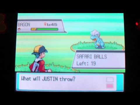 How to Catch Bagon - Pokemon Heart Gold and Soul Silver