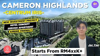 【 Centrum Iris @ Cameron Highlands】｜Serviced Apartment｜Hotel-Style Concept｜Airbn