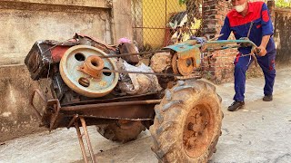 💡 The Genius Mechanic Restoration Rusty and Seriou Damaged Ancient Plows to Like New
