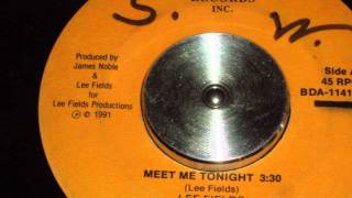 LEE FIELDS MEET ME TONIGHT