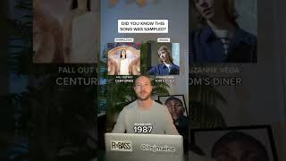 Did You Know This Song Was Sampled: Fall Out Boy Centuries &amp; Tom’s Diner #shorts #sample #nowplaying