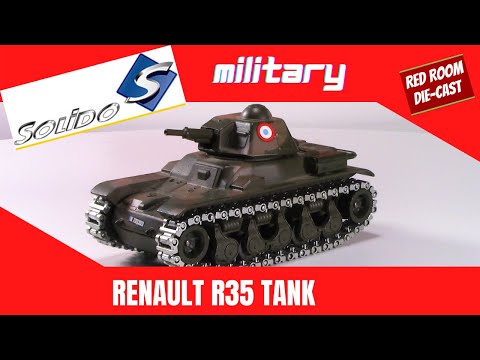 Renault R35 Tank - By SOLIDO - [Showcase 1/43]