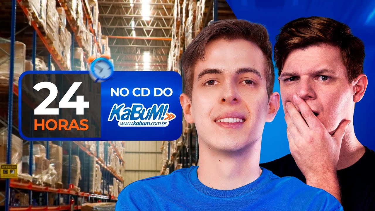 24 HORAS dentro do CENTRO DE DISTRIBUIÇÃO do KaBuM! ft. @LabzStudio