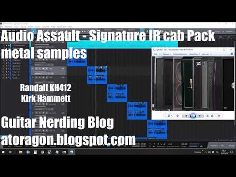 Audio Assault - Signature IR Cab Pack (IR comparison)