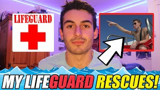 STORY TIME: ALL OF MY LIFEGUARD RESCUES! (*HELPFUL TIPS*)