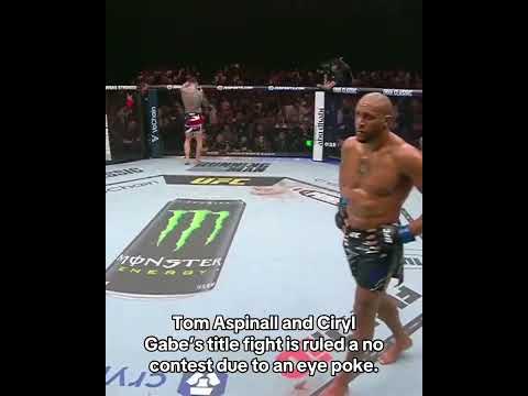 Aspinall vs. Gane is ruled a no contest #UFC321