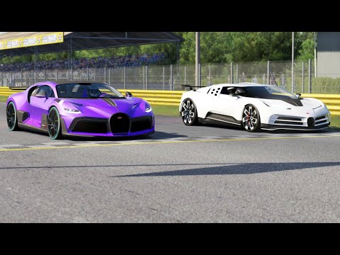 Bugatti Divo 2019 vs Bugatti Centodieci 2020 at Monza Full Course